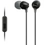 Sony MDR-EX15AP Auriculares In-ear con Micrófono Negro