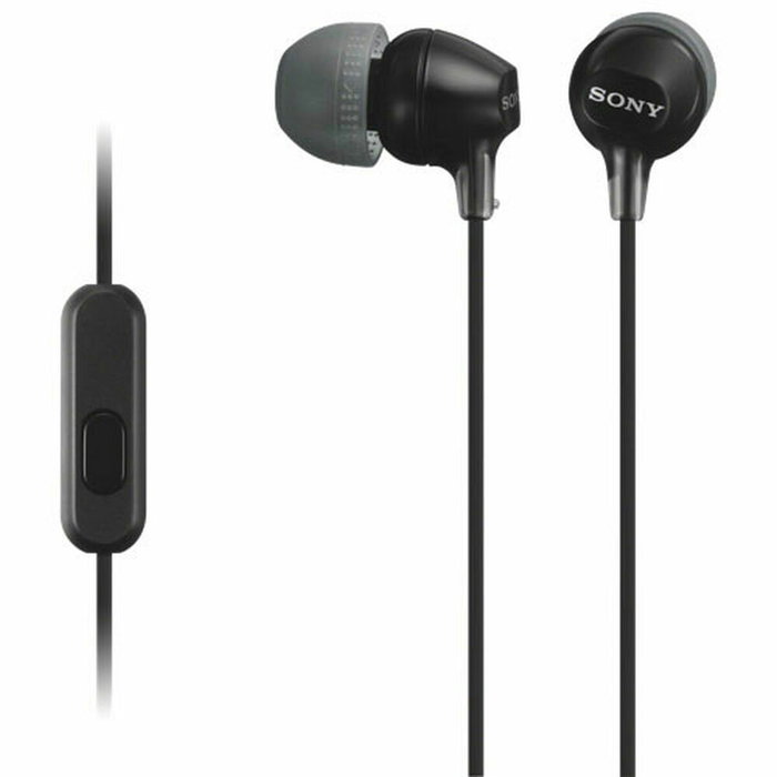 Sony MDR-EX15AP Auriculares In-ear con Micrófono Negro Sony MDR-EX15AP Auriculares In-ear con Micrófono Negro
