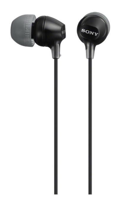 Sony MDR-EX15AP Auriculares In-ear con Micrófono Negro Sony MDR-EX15AP Auriculares In-ear con Micrófono Negro