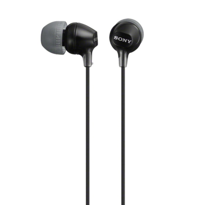 Sony MDR-EX15AP Auriculares In-ear con Micrófono Negro Sony MDR-EX15AP Auriculares In-ear con Micrófono Negro
