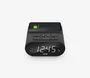 SPC Frodi Qi Reloj Despertador Digital Negro con Radio FM, Base de Carga Inalámbrica, 2 Alarmas, Función Snooze y Pantalla LED Regulable