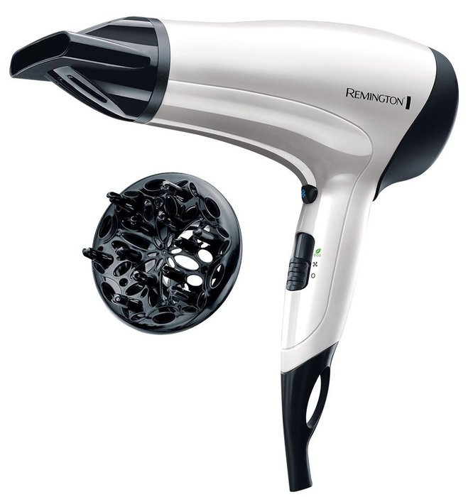 Remington Power Volume 2000 Secador de pelo Iónico 2000W Blanco / negro