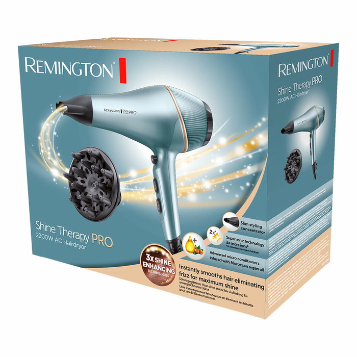 Remington Secador Shine Therapy AC9300 2200W Azul