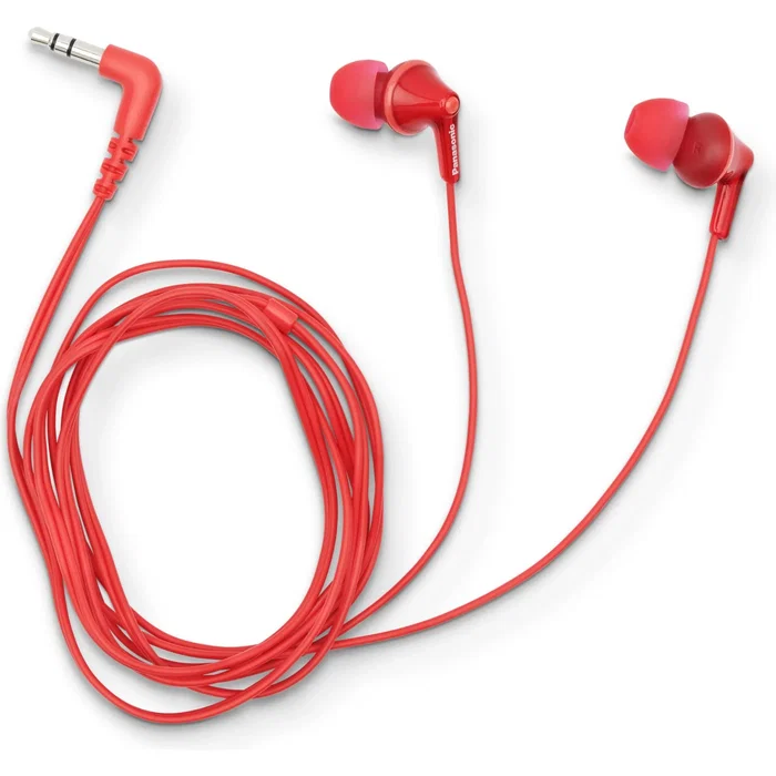 Panasonic RP-HJE125 Auriculares Intrauditivos Rojos