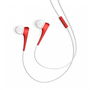 Energy Sistem Auriculares Style 1+ Intrauditivos con Micrófono y Control Multifunción - Cable Plano Antienredo - Rojo