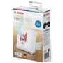 Bosch Bolsas de recambio para aspirador, 4 unidades