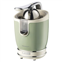 Ariete 413/04 Exprimidor Vintage Verde con Mango a Presión para Zumos Saludables
