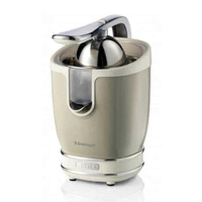 Ariete Exprimidor Vintage Beige con mango a presión de aluminio