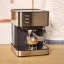Solac CE4481 Cafetera Espresso Semi-automática Negro y Acero Inoxidable