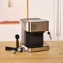Solac CE4481 Cafetera Espresso Semi-automática Negro y Acero Inoxidable