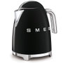 Smeg KLF03BLEU Hervidor de Agua 1.7L 2400W Negro Acero Inoxidable