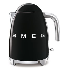 Smeg KLF03BLEU Hervidor de agua estilo años 50 Negro