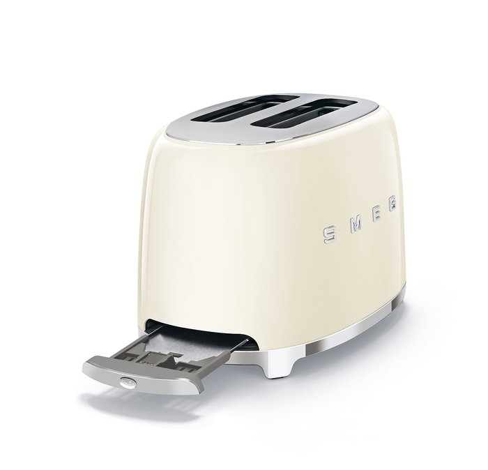 Smeg Tostadora TSF01CREU 2 Rebanadas Crema