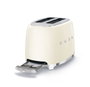Smeg Tostadora TSF01CREU 2 Rebanadas Crema