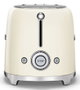 Smeg Tostadora TSF01CREU 2 Rebanadas Crema