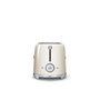 Smeg TSF01CREU Tostadora 2 rebanadas Crema