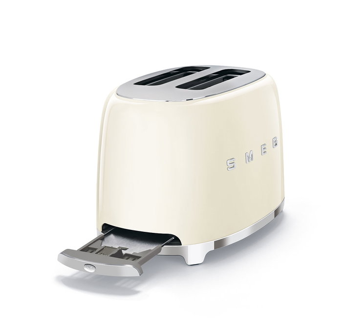 Smeg TSF01CREU Tostadora 2 rebanadas Crema Smeg TSF01CREU Tostadora 2 rebanadas Crema
