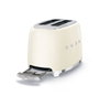 Smeg TSF01CREU Tostadora 2 rebanadas Crema