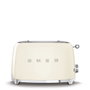 Smeg Tostadora TSF01CREU 2 Rebanadas Crema