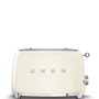 Smeg TSF01CREU Tostadora 2 rebanadas Crema