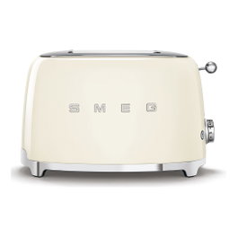 Smeg Tostadora TSF01CREU 2 Rebanadas Crema