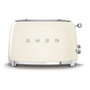 Smeg TSF01CREU Tostadora 2 rebanadas Crema
