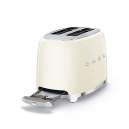 Smeg Tostadora TSF01CREU 2 Rebanadas Crema