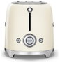 Smeg Tostadora TSF01CREU 2 Rebanadas Crema