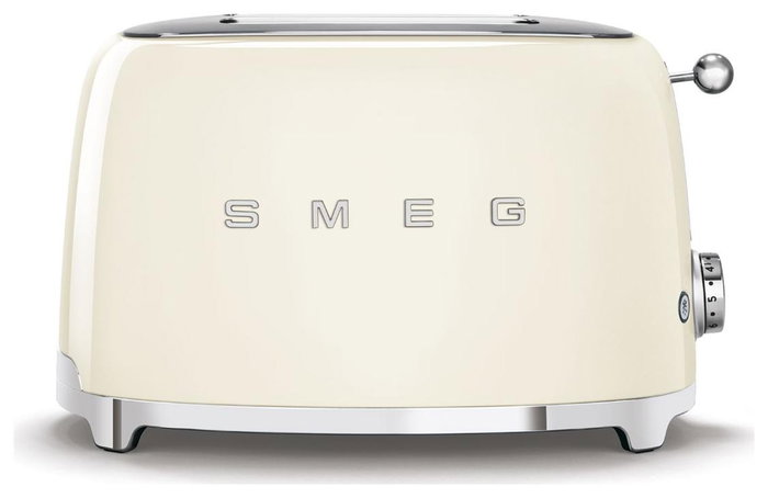 Smeg Tostadora TSF01CREU 2 Rebanadas Crema