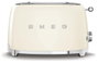 Smeg Tostadora TSF01CREU 2 Rebanadas Crema