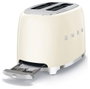 Smeg Tostadora TSF01CREU 2 Rebanadas Crema