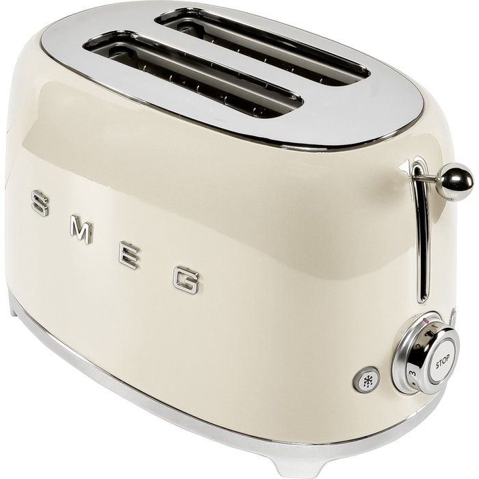 Smeg TSF01CREU Tostadora 2 rebanadas Crema Smeg TSF01CREU Tostadora 2 rebanadas Crema