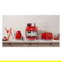 SMEG TSF01RDEU Tostador 2 Rebanadas, Rojo, Acero Inoxidable, 950W, Función Descongelar y Recalentar
