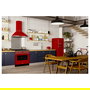 SMEG TSF01RDEU Tostador 2 Rebanadas, Rojo, Acero Inoxidable, 950W, Función Descongelar y Recalentar