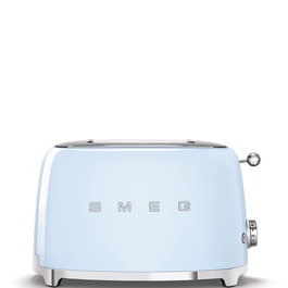 Smeg TSF01PBEU Tostadora 2 Rebanadas Azul Pastel