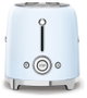 Smeg TSF01PBEU Tostadora de 2 Rebanadas Azul Pastel