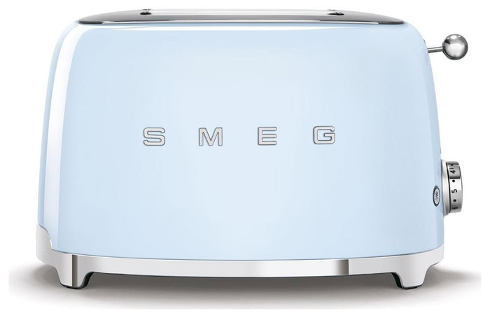Smeg TSF01PBEU Tostadora de 2 Rebanadas Azul Pastel Smeg TSF01PBEU Tostadora de 2 Rebanadas Azul Pastel
