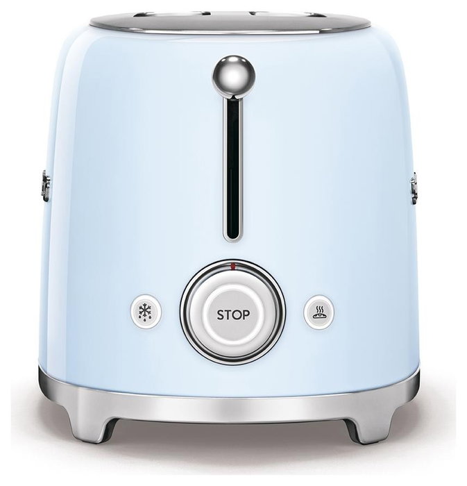 Smeg TSF01PBEU Tostadora de 2 Rebanadas Azul Pastel Smeg TSF01PBEU Tostadora de 2 Rebanadas Azul Pastel