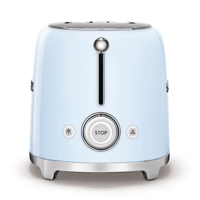 Smeg TSF02PBEU Tostadora 4 Rebanadas Azul