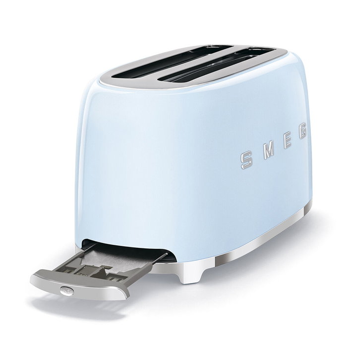 Smeg TSF02PBEU Tostadora 4 Rebanadas Azul