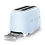 Smeg TSF02PBEU Tostadora 4 Rebanadas Azul