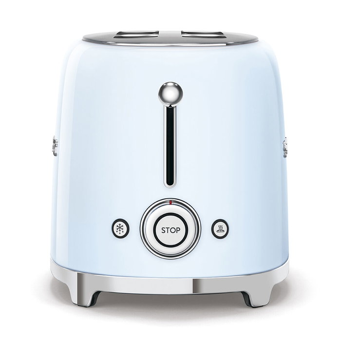 Smeg TSF02PBEU Tostadora 4 Rebanadas Azul