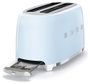 Smeg TSF02PBEU Tostadora 4 Rebanadas Azul