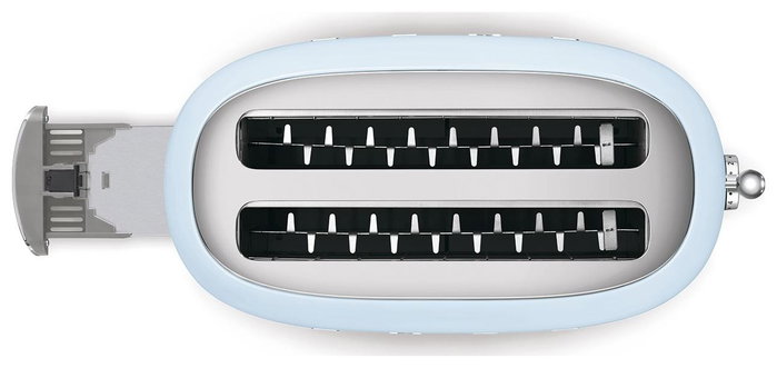 Smeg TSF02PBEU Tostadora 4 Rebanadas Azul Smeg TSF02PBEU Tostadora 4 Rebanadas Azul