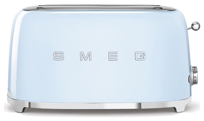 Smeg TSF02PBEU Tostadora 4 Rebanadas Azul Smeg TSF02PBEU Tostadora 4 Rebanadas Azul