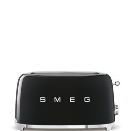 Smeg TSF02BLEU Tostadora 2 Ranuras 50's Style Negro