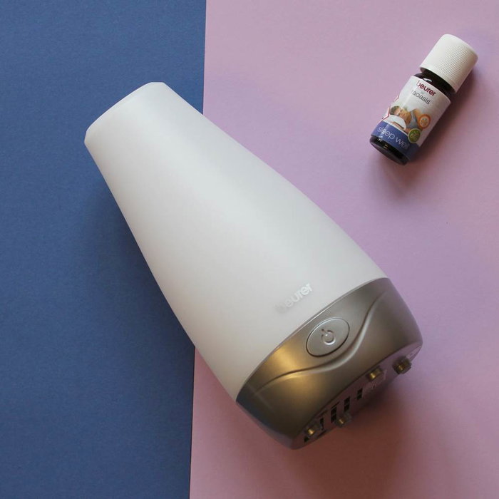 Beurer LA-30 Difusor de Aroma con Cromoterapia y Tecnología de Ultrasonidos para Aromaterapia y Bienestar