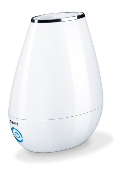 Beurer LB-37 Humidificador de Aire Blanco Ultrasónico con Aromaterapia para Habitaciones hasta 20m2