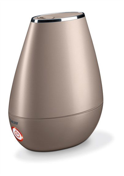 Beurer LB-37 Humidificador de Aire por Ultrasonido Silencioso y Bajo Consumo Ideal para Habitaciones de hasta 20m2 con Opción Aromaterapia