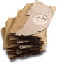 KÄRCHER Bolsa de filtro de papel, paquete de 5